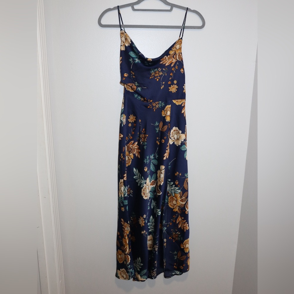 Hello Molly Navy Floral Maxi Dress